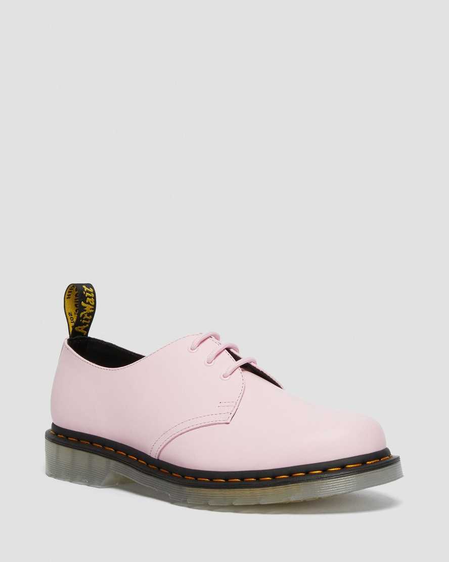 Dr. Martens 1461 Iced Smooth Lær Oxford Sko Dame Rosa [4783KRZLM]